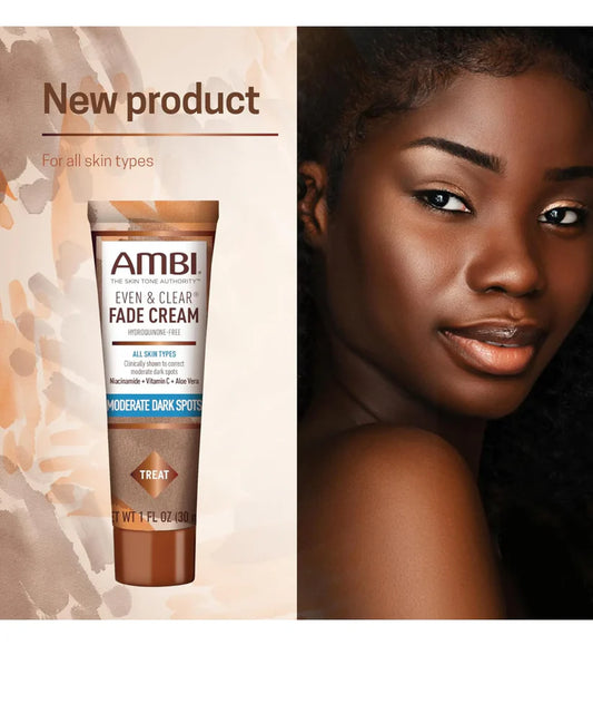 Ambi Even & Clear Fade Cream, Hyperpigmentation Treatment, Dark Spot Corrector