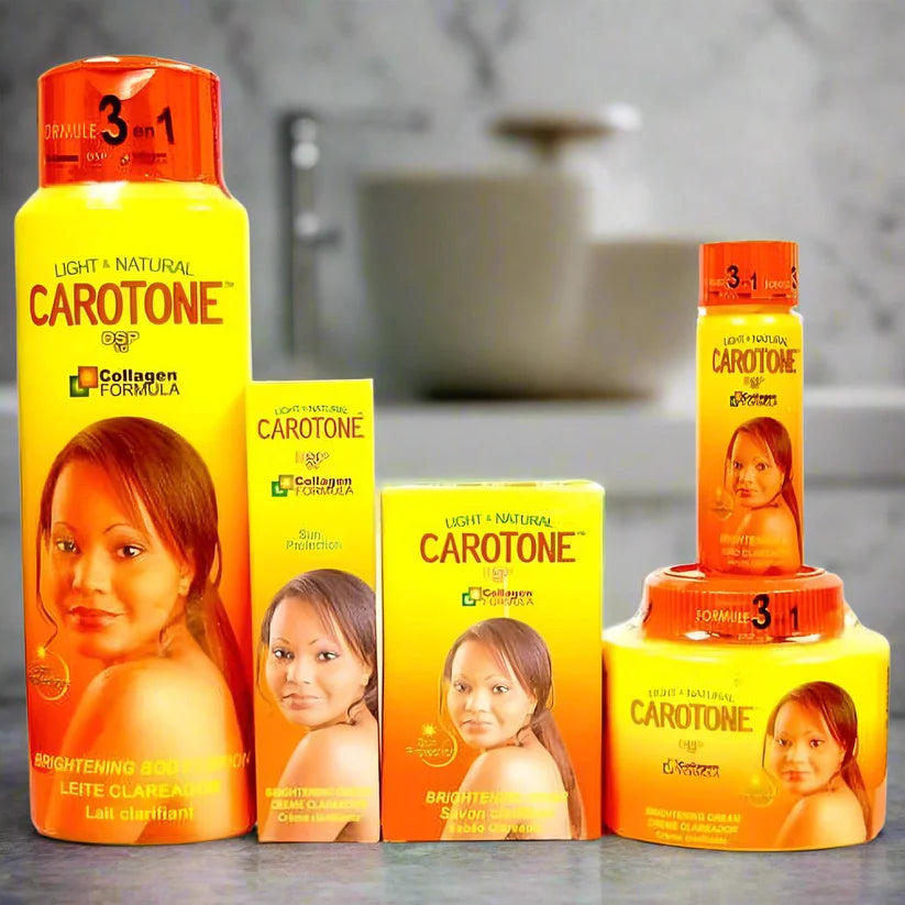 Carotone Lotion, Soap, Cream 135ml, Oil, Sun Protection 1.76oz