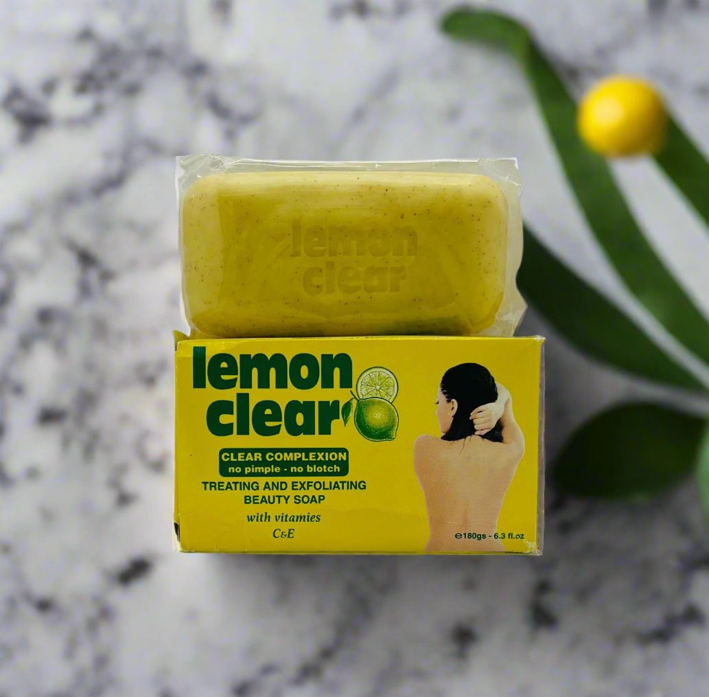 Lemon Clear Soap Treatment With Vitamins C & E 180g