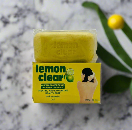 Lemon Clear Soap Treatment With Vitamins C & E 180g