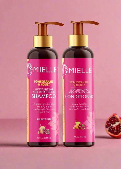 Mielle Pomegranate & Honey Detangling Shampoo and Conditioner